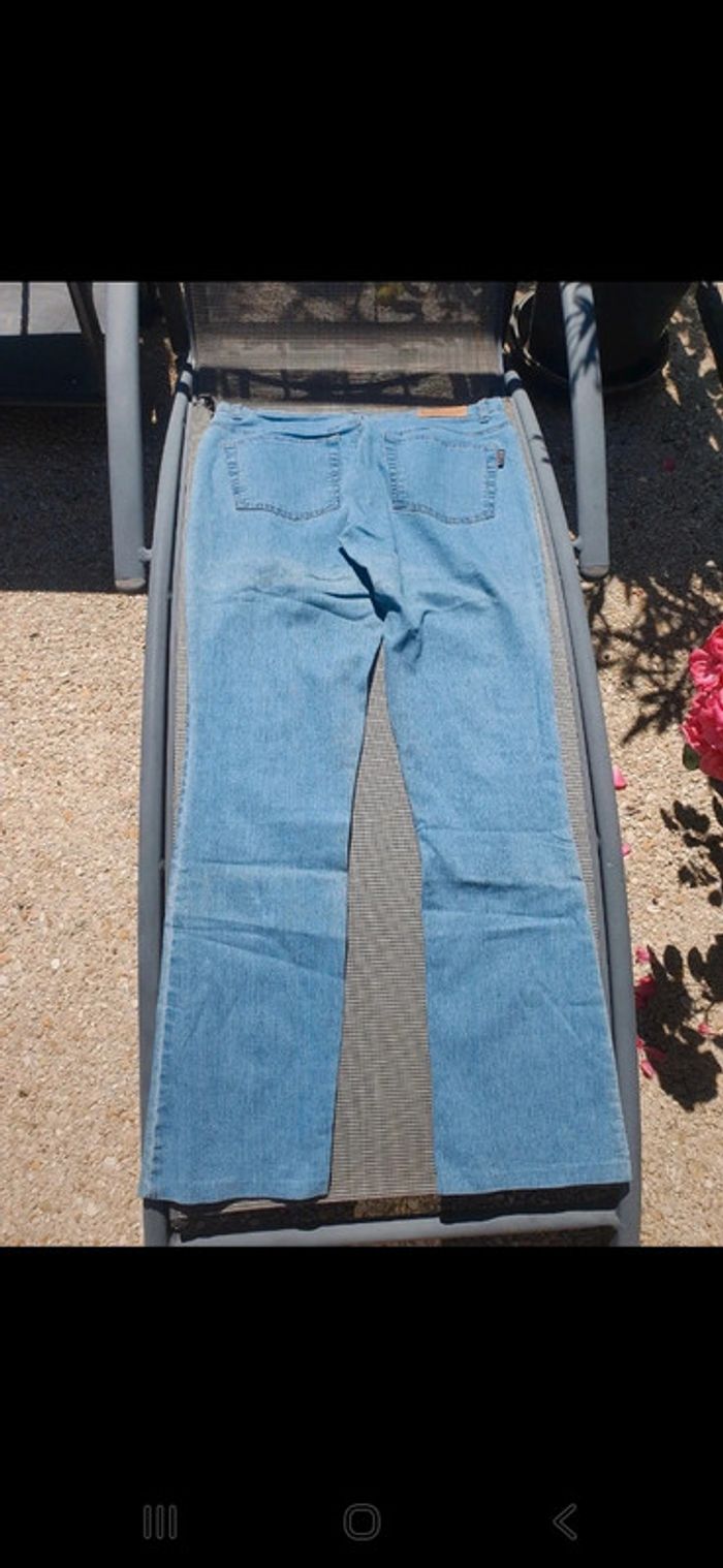 Jeans jambe large taille 40 - photo numéro 3
