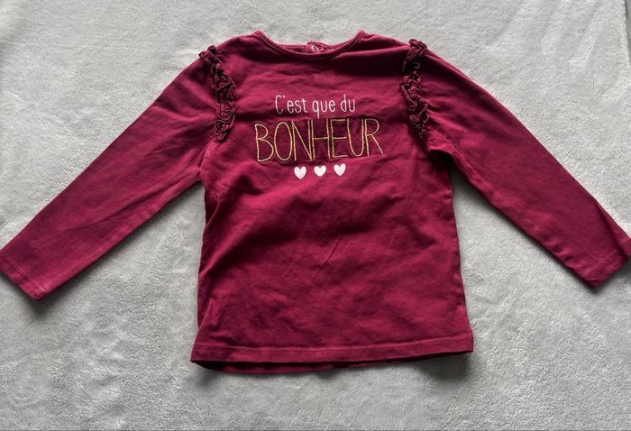 T-shirt manche longue 24mois