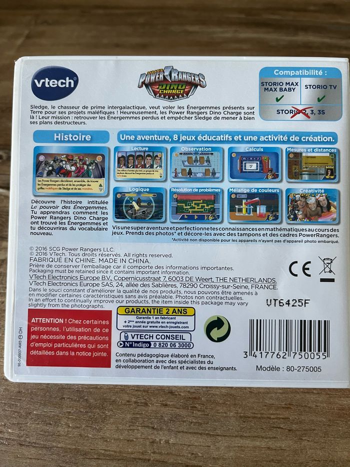 Jeu Storio HD - Power Rangers - photo numéro 3