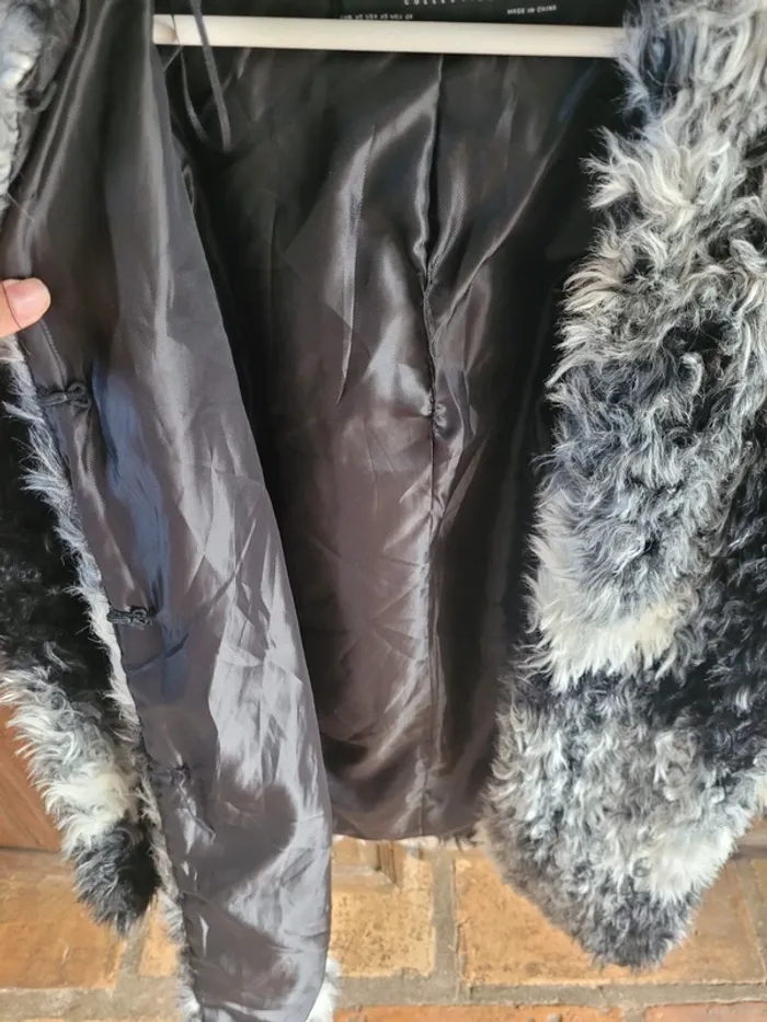 Manteau zara fourrure - photo numéro 8
