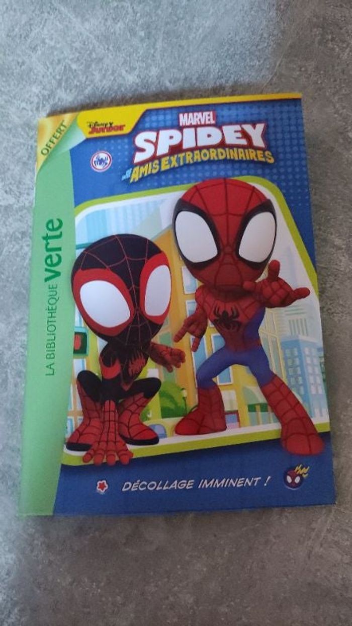 Livre Spidey Décollage imminent