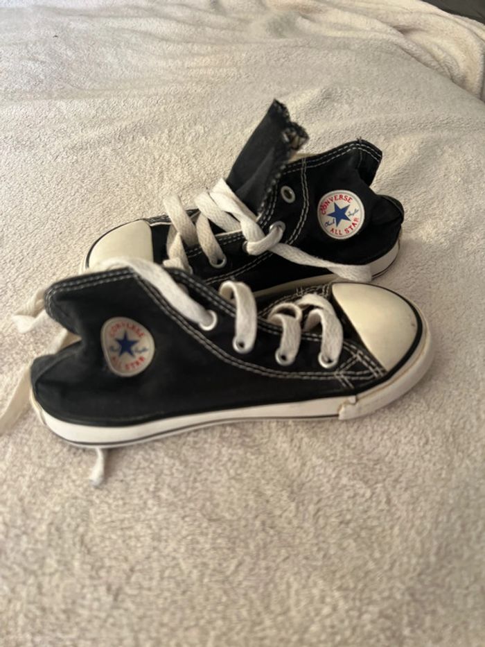 Converse montantes noir - photo numéro 2