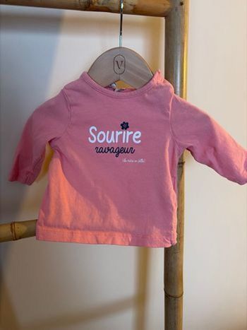 3 T-shirts manches longues