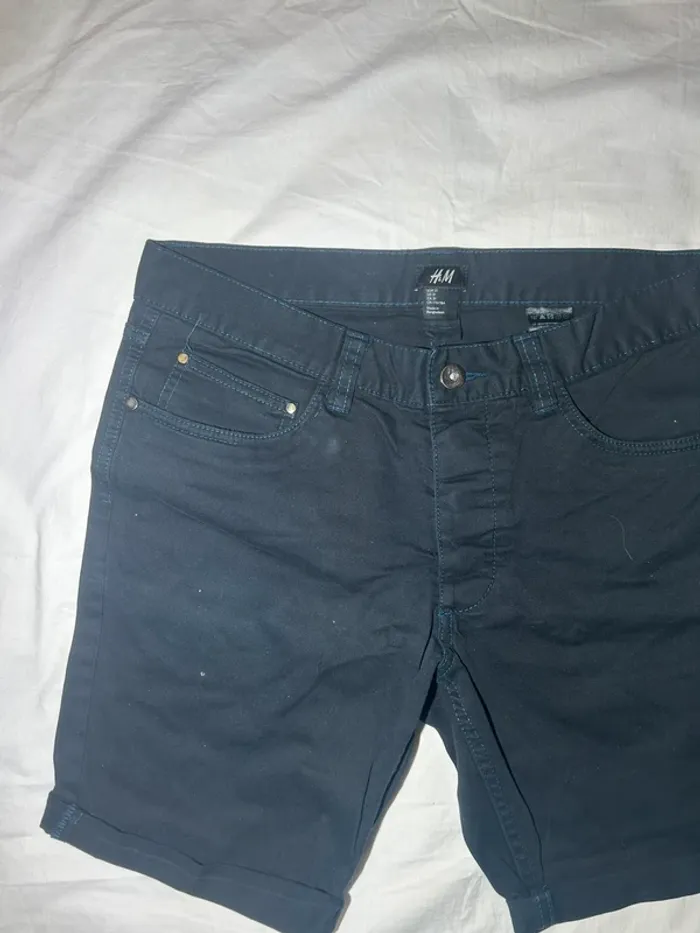 Short en jean h&m - photo numéro 3