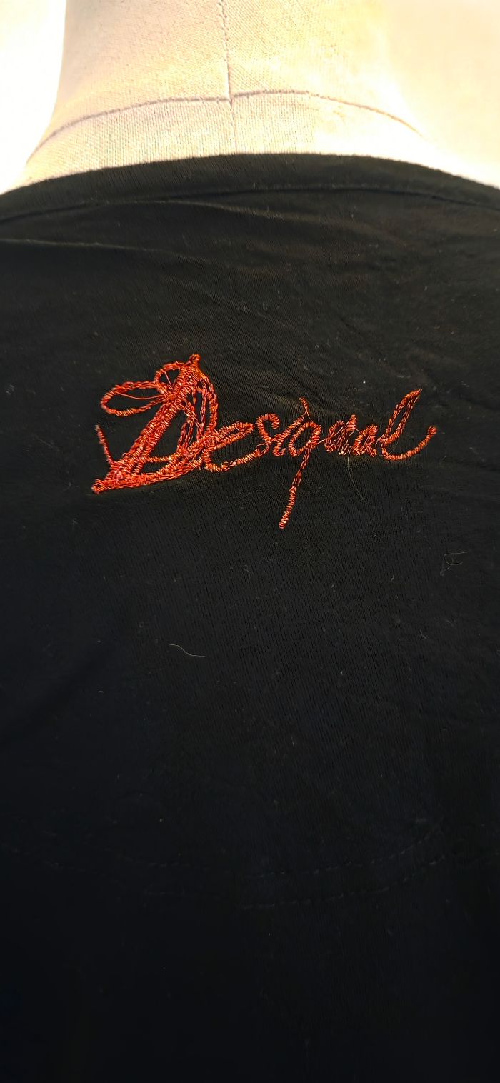 Haut DESIGUAL Femme XL – Imprimé graphique & détails sequins – Style bohème chic - photo numéro 10