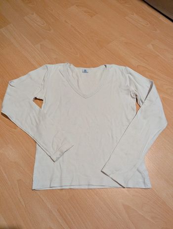 Haut manches longues Petit Bateau 100% coton