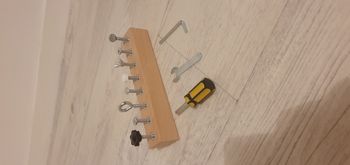 Jeu de motricité fine en bois - Atelier de bricolage