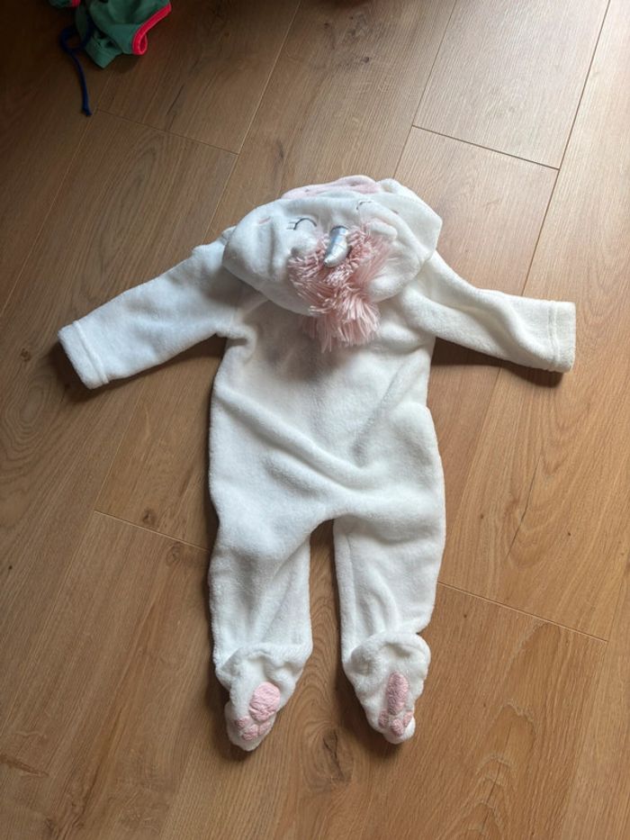 Combinaison licorne bébé fille - photo numéro 3