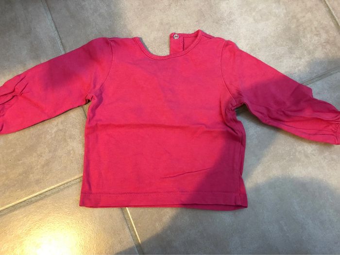 T-shirt manches longues fille 6 mois