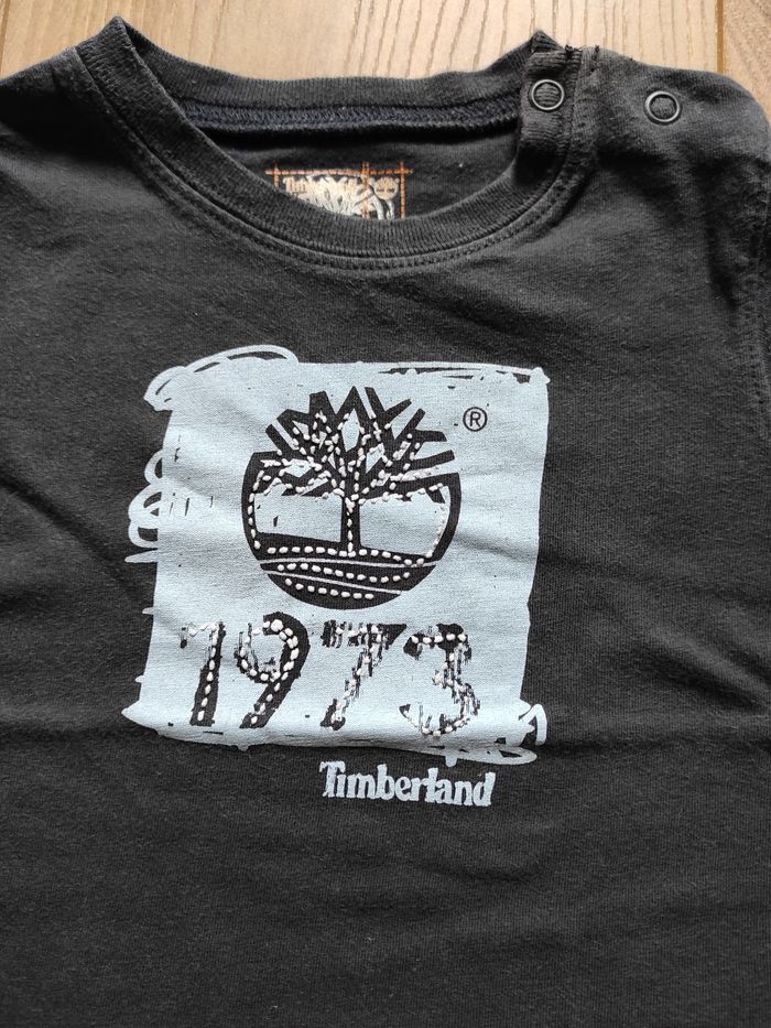 T-shirt manches longues 9 mois Timberland - photo numéro 3