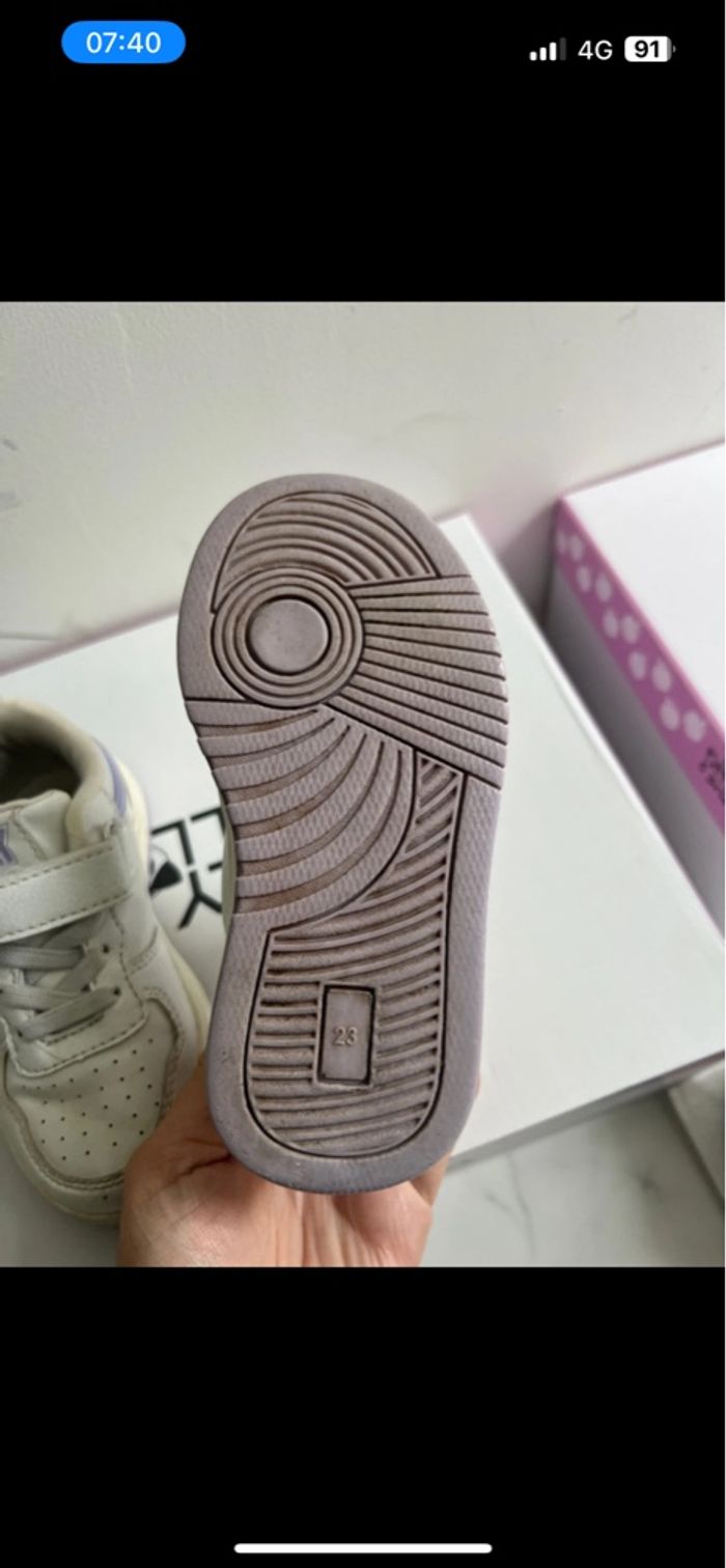 Basket fille blanche - photo numéro 5