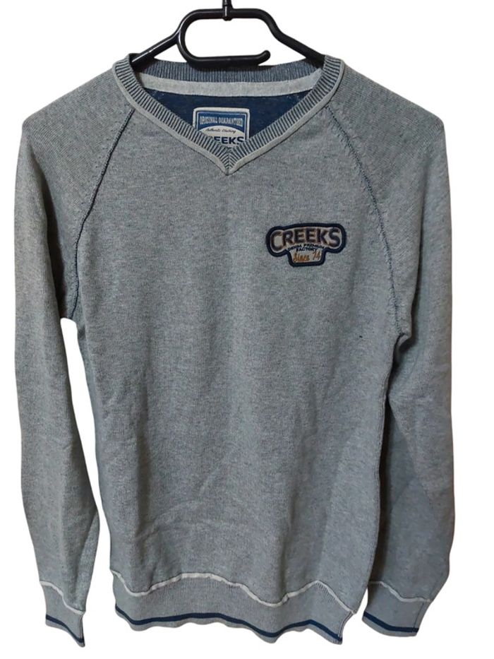 Pull garçon T.14 ans Neuf avec étiquette (creeks) - photo numéro 2