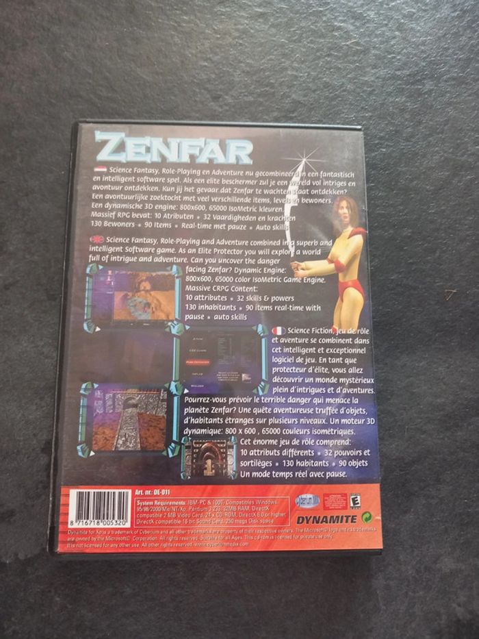 Zenfar Dynamite PC Cd-Rom - photo numéro 2