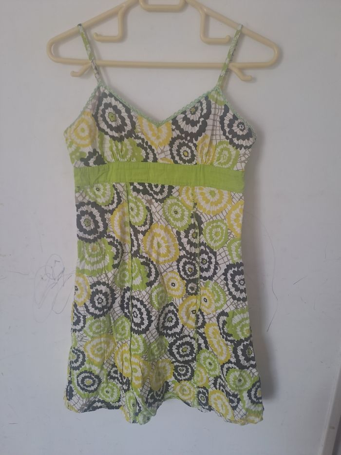 Robe d'été verte Cache Cache Taille 36