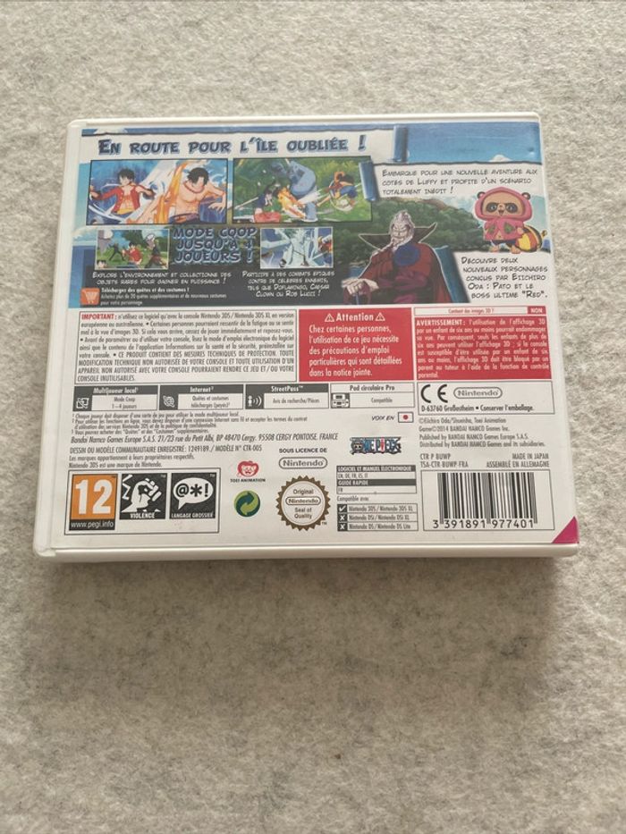 One Piece Unlimited World Red - Jeu Nintendo 3DS - photo numéro 4