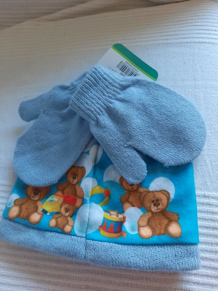 Bonnet Mickey disney bébé - photo numéro 2