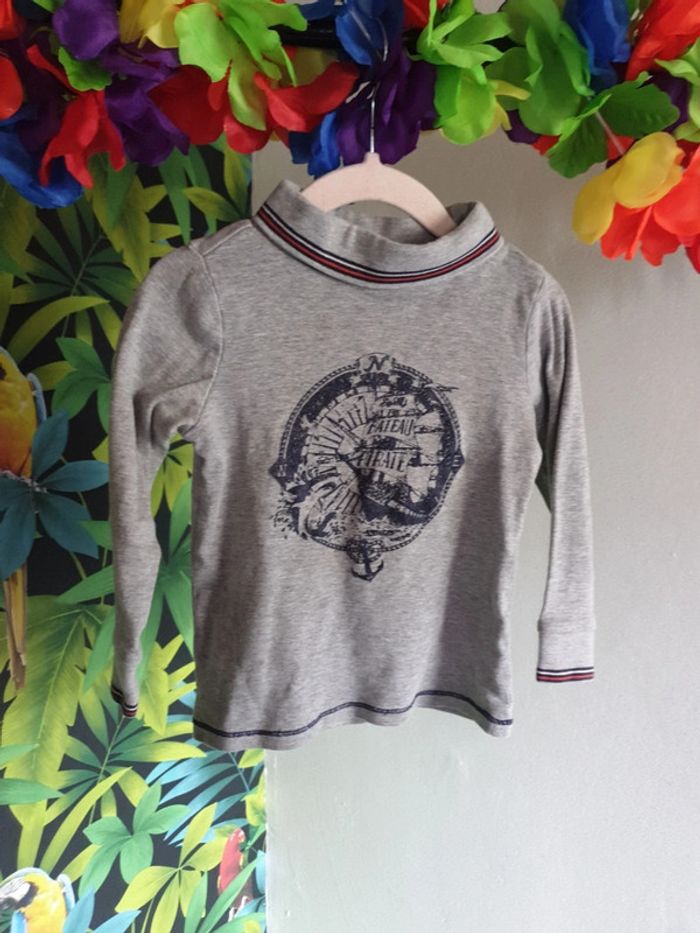 Sous pull bateau pirates