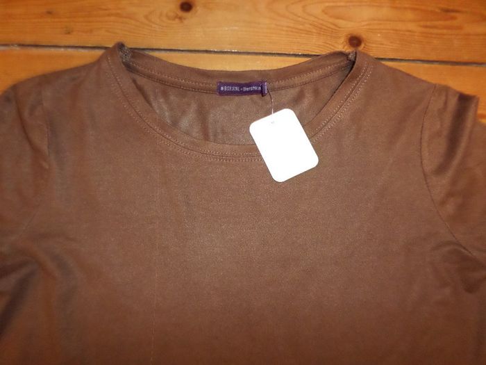 Haut marron - photo numéro 2