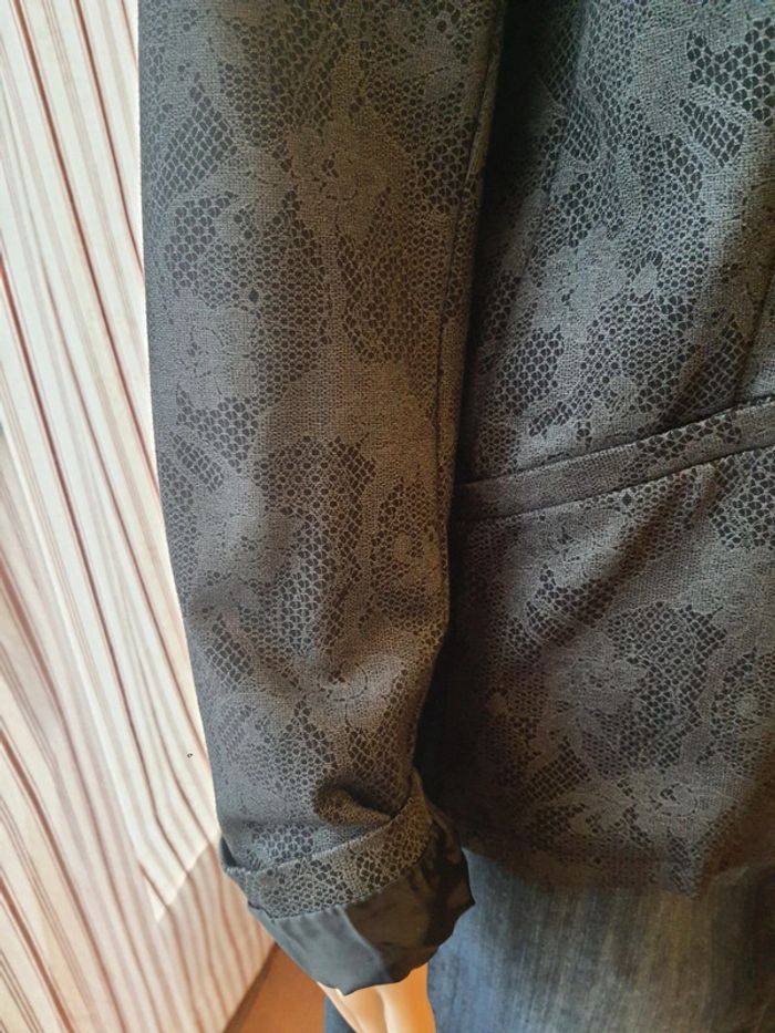 Blazer gris Cassis taille 44 - photo numéro 4