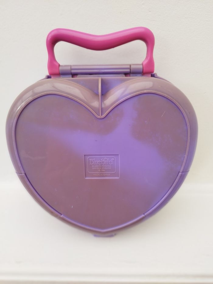 Grand cœur violet Polly pocket Bluebird - photo numéro 9