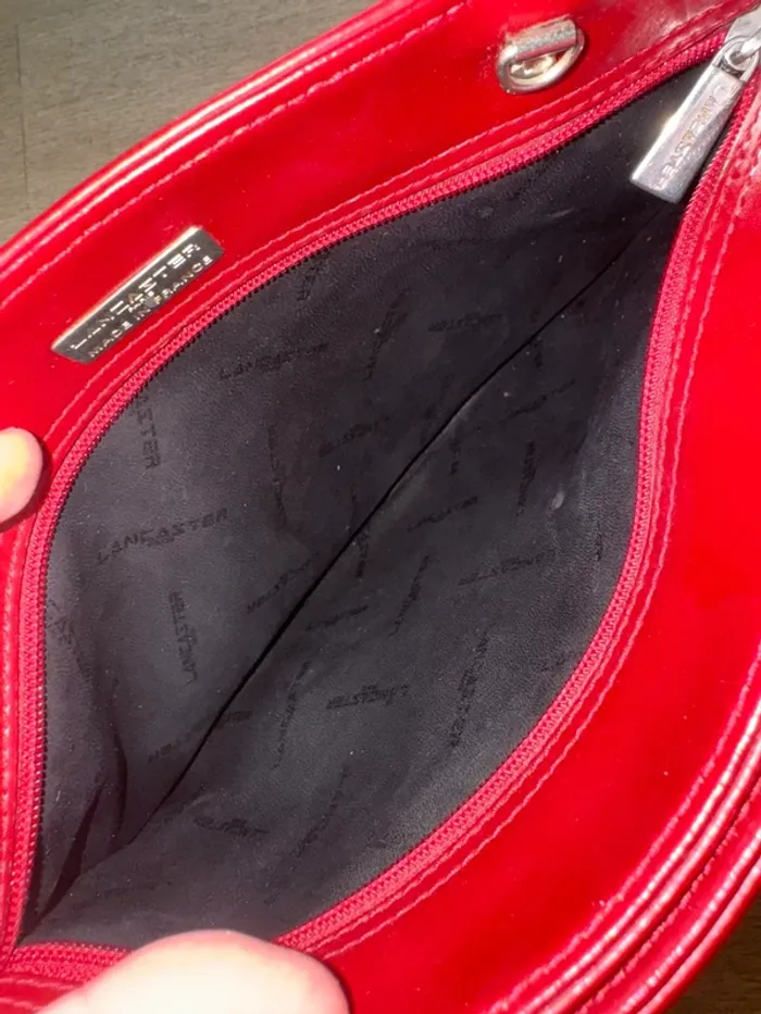 Sac Vinstage Lancaster rouge - photo numéro 6