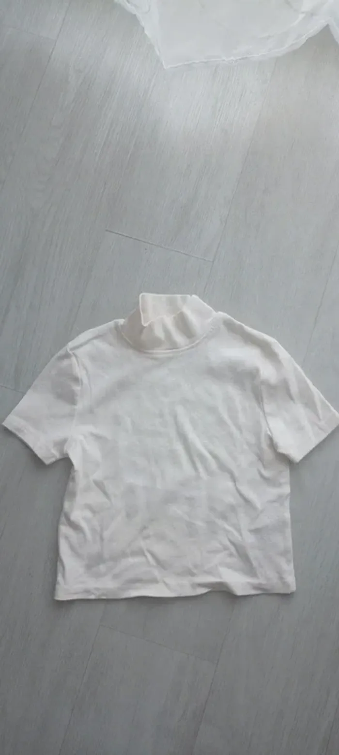 Tee-shirt crop top 12 ans gémo