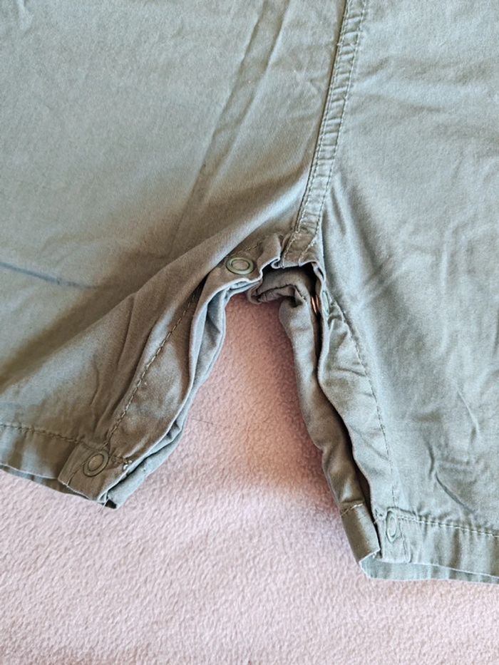Salopette short 23 mois pression - photo numéro 3