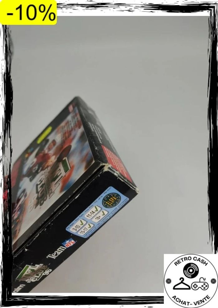 boîte NFL Quarterback Club 96 - Super Nintendo Snes sans jeu sans notice - photo numéro 7