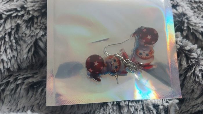 Boucles d oreilles chats de Noël