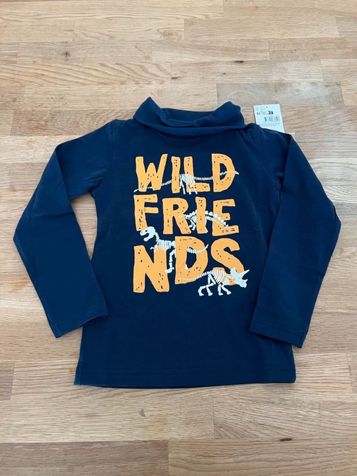 Sous pull dinosaure