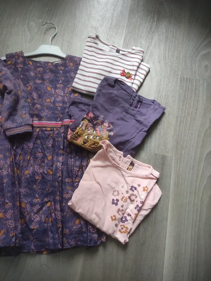 Lot vêtements mi saison sergent major 6 pièces en très bon état taille 5 ans - photo numéro 2