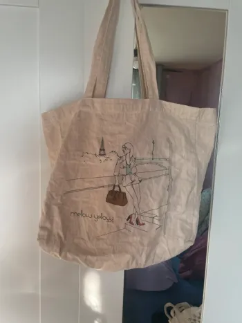 Tote bag mellow yellow