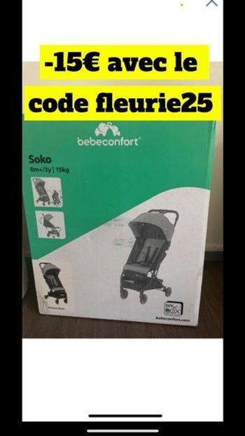 Poussette Soko bébé confort