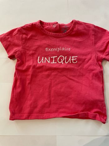 Ter shirt Manches courtes - Taille 9 mois