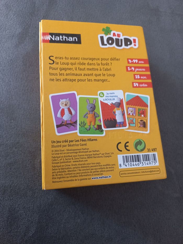 Jeu au loup cartes nathan - photo numéro 3