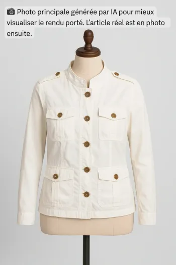 Belle veste blanche Sinequanone T42