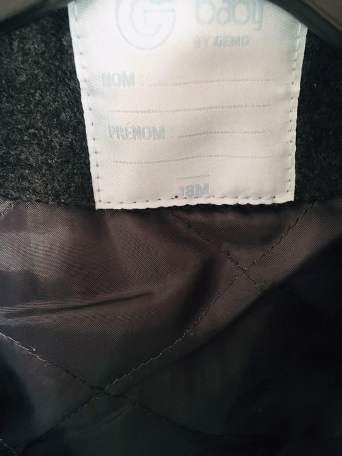 Manteau bébé garçon 18mois duffle-coat - photo numéro 3