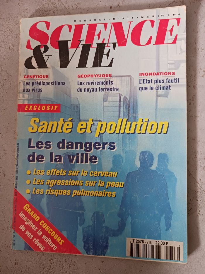 revue Science et vie n° 918