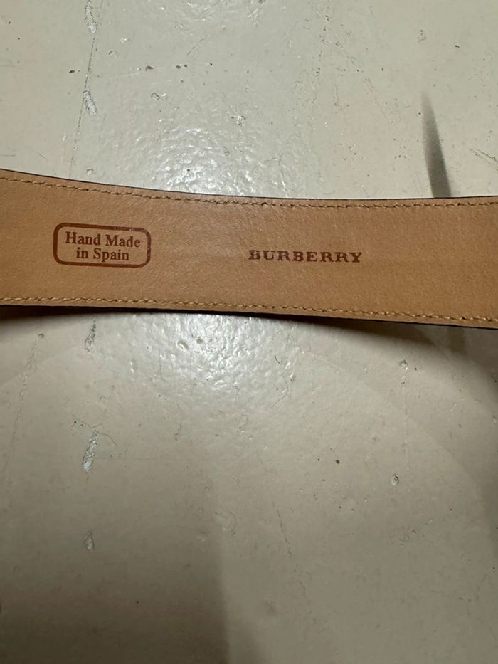 Ceinture Burberry taille 80 - photo numéro 2