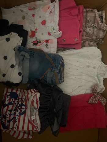 Lot 9 pièces été fille 9 mois