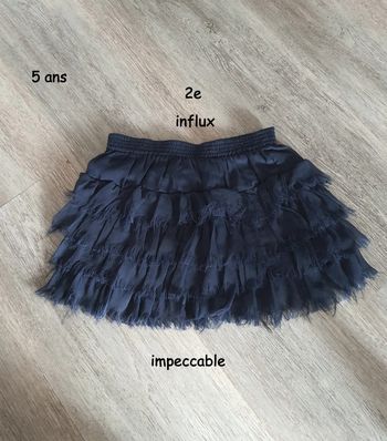 Jupe tulle à volants influx