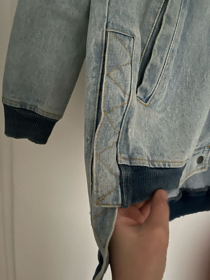 Bomber en jean Zara comme neuf - photo numéro 6