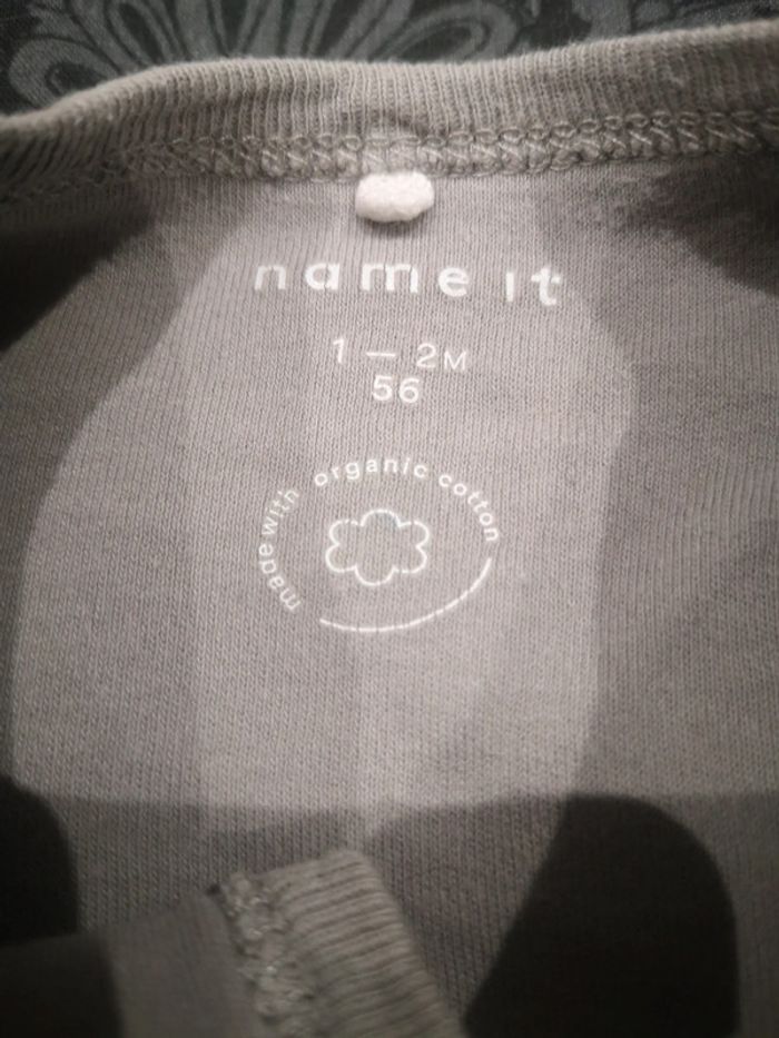 Pyjama léger Name It taille 1 mois - photo numéro 3