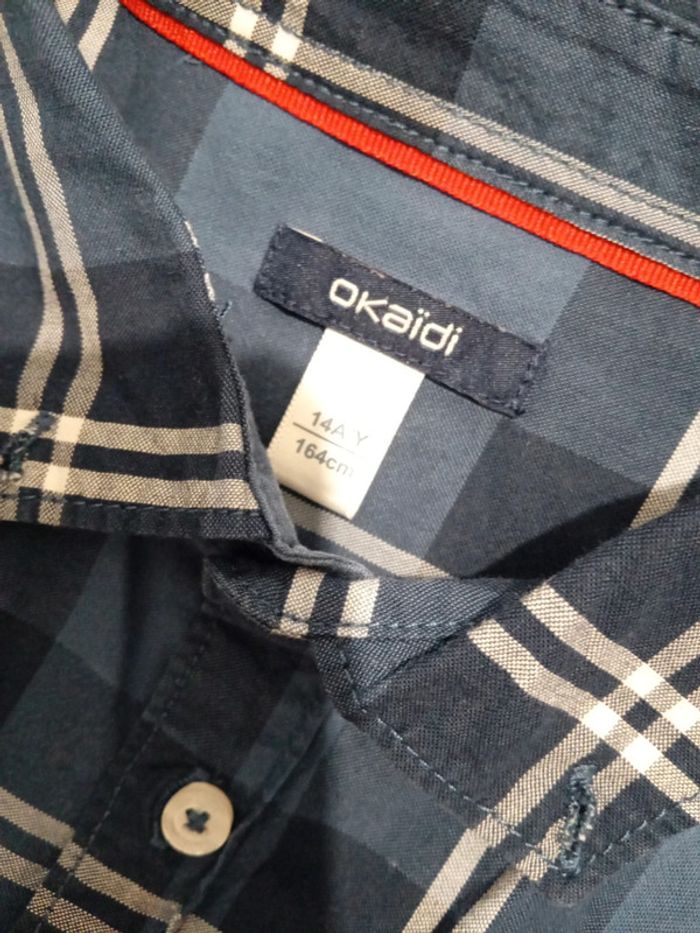 Chemise longue manche 14 ans okaidi - photo numéro 3