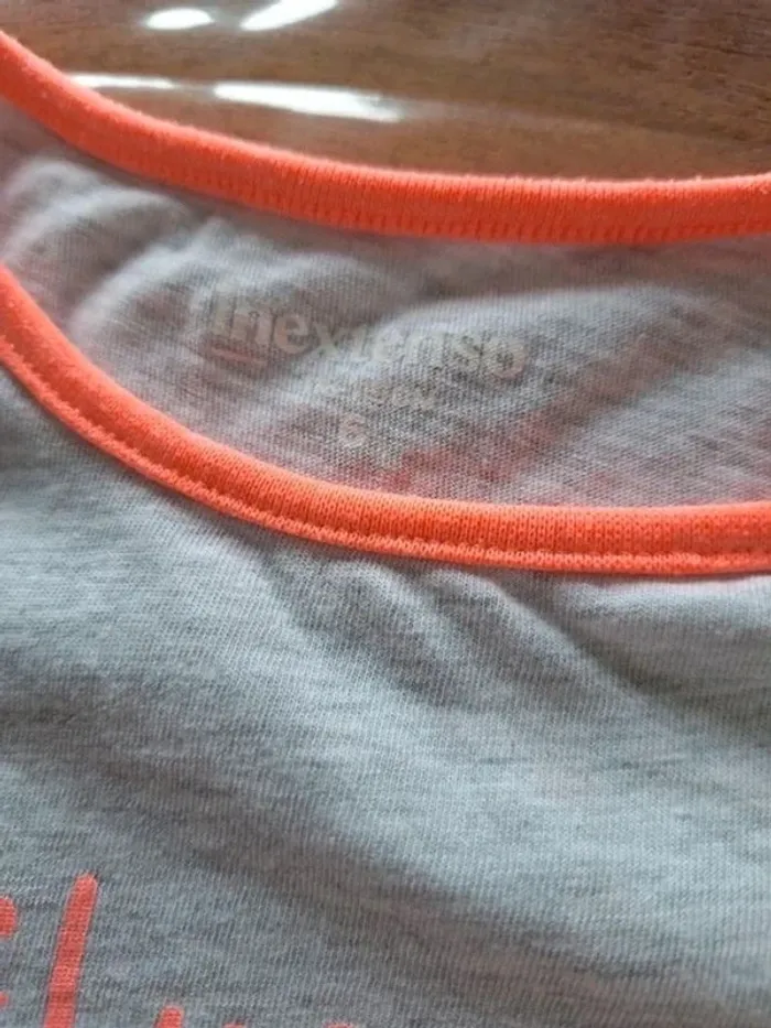 Pyjama short 2 pièces fluo Inextenso 6 ans - photo numéro 2