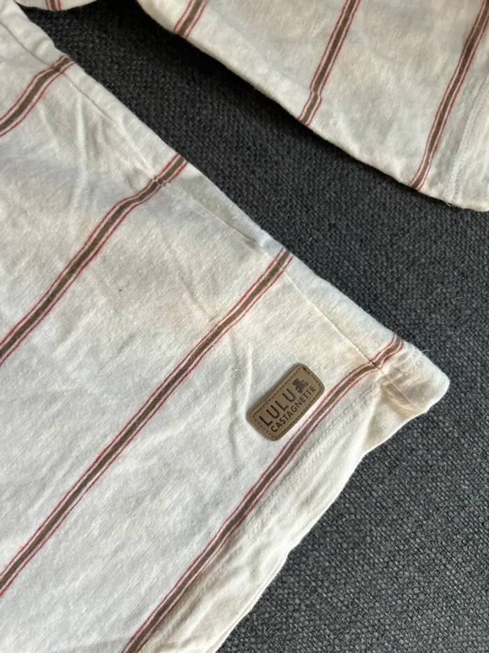T-shirt garçon manches longues, lulu castagnette, taille 6 ans - photo numéro 3