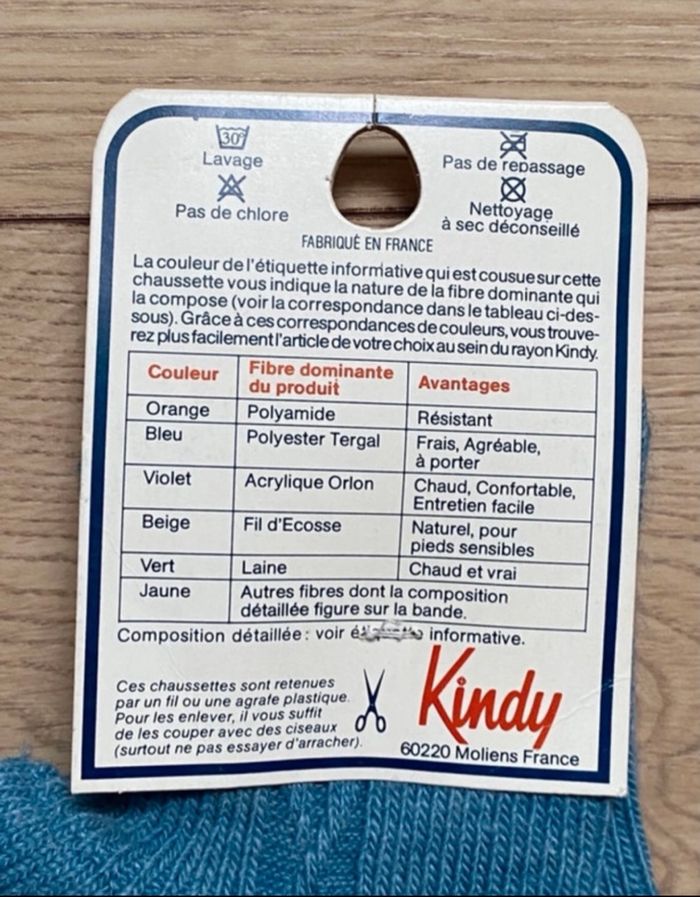 Chaussettes hautes Kindy - photo numéro 4