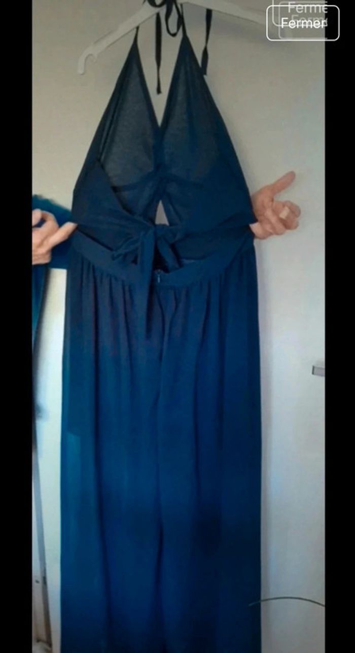 Longue robe bleue - photo numéro 5
