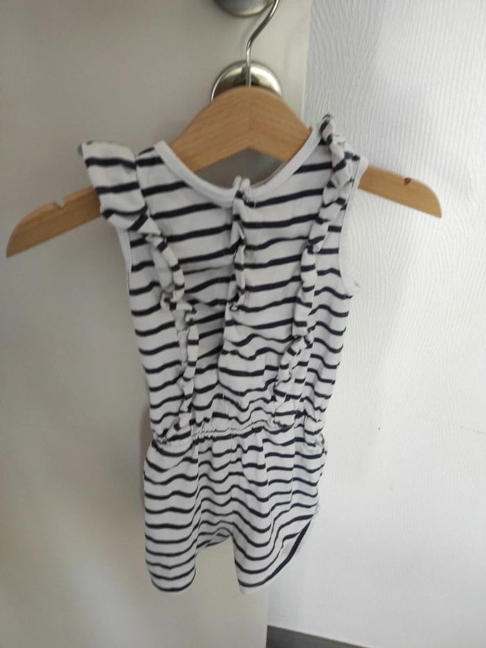 Combi short marinière 9 mois - photo numéro 7