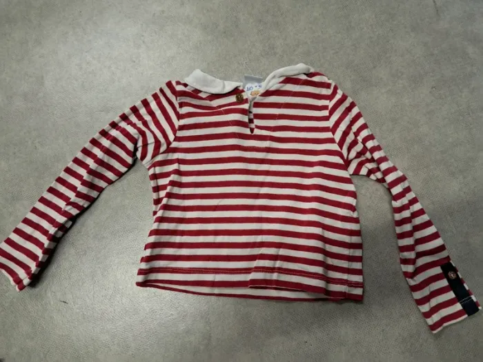 haut tee shirt manches longues fille 4 ans petit bateau